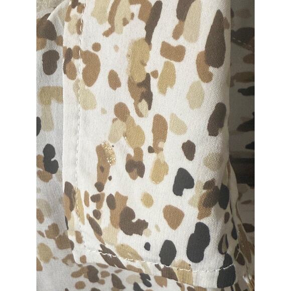 Set of 2 Maggie Barnes Catherines Popover Roll Tab Sleeve Blouse 4X 30W 32W - Picture 6 of 12